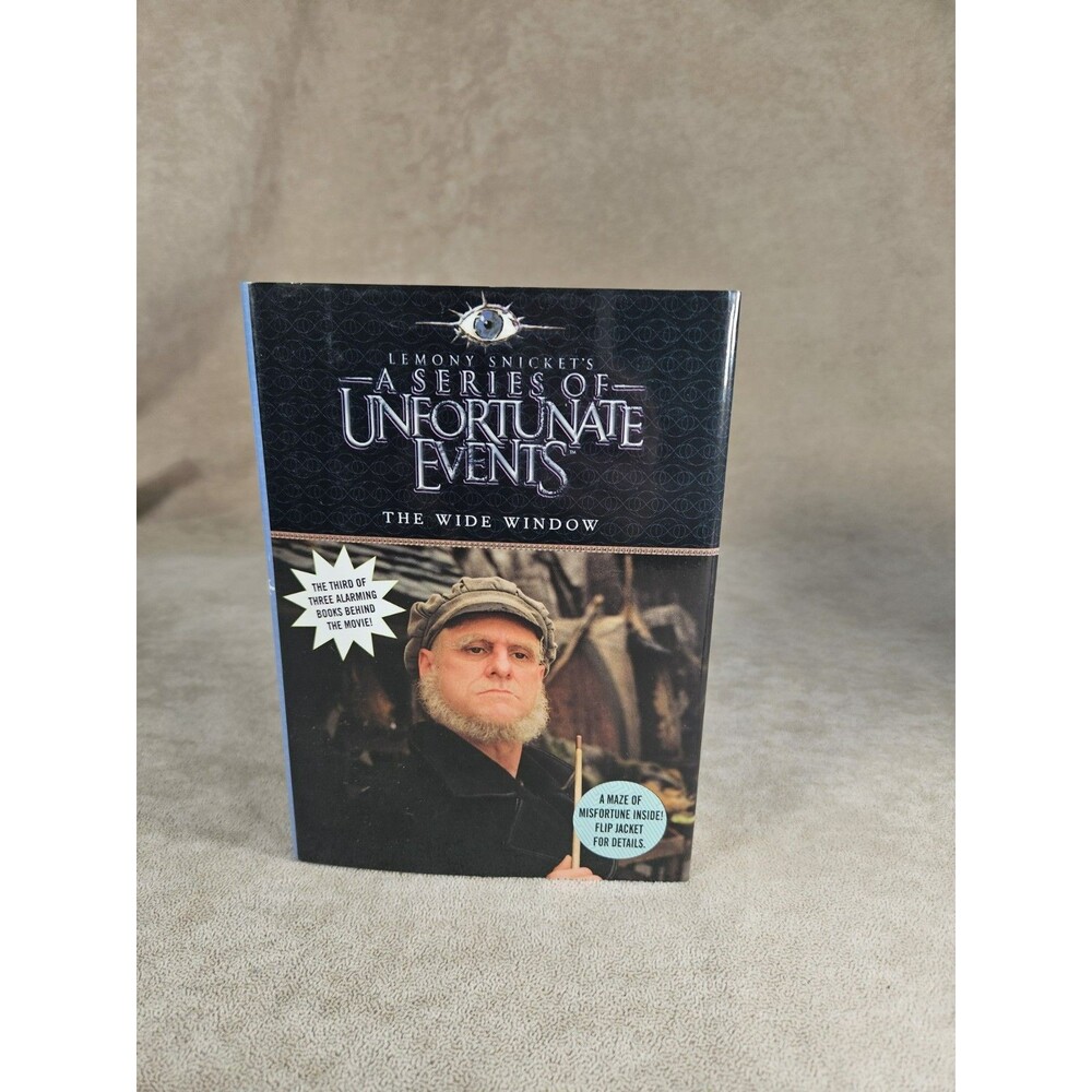 A Series of Unfortunate Events #3: The Wide Window by Lemony Snicket - 2000 - HC